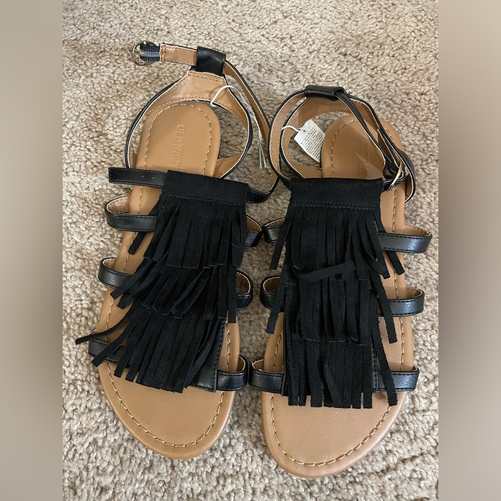 Old Navy Fringe Sandals - NWT